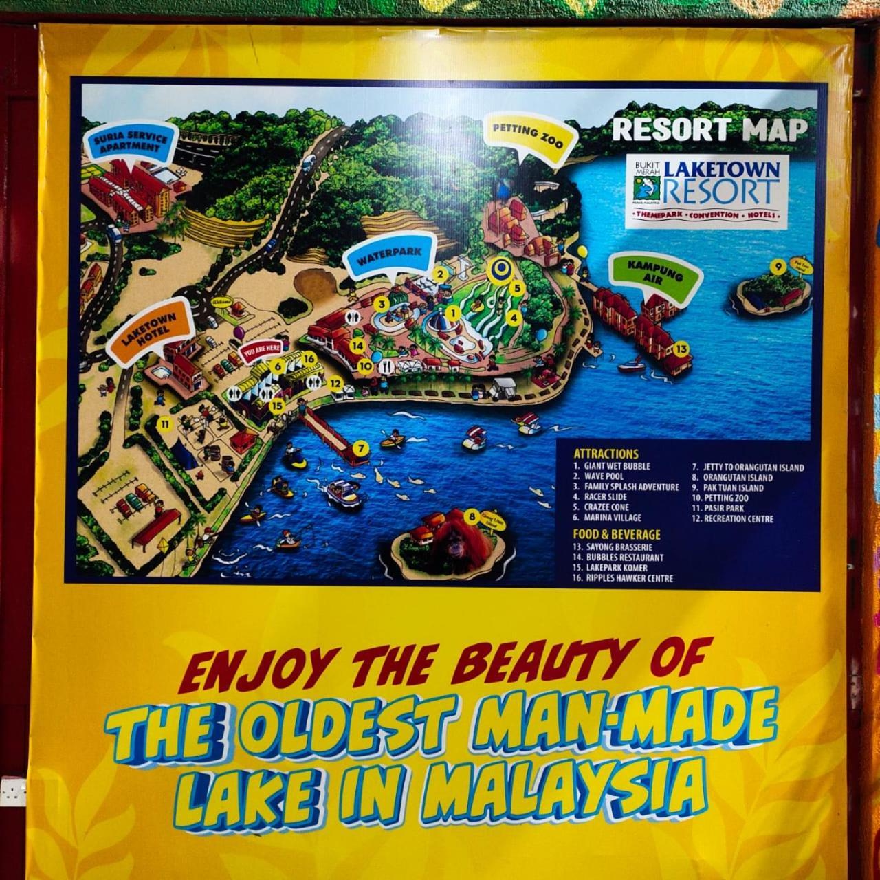 Santorini By Loteloft At Bukit Merah Laketown Simpang Ampat Semanggol Eksteriør bilde